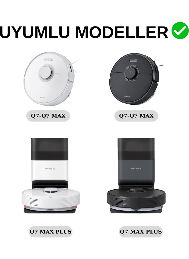 robotspare Roborock Q7 Max, Q7 Max Plus Compatible White Spare Wheel