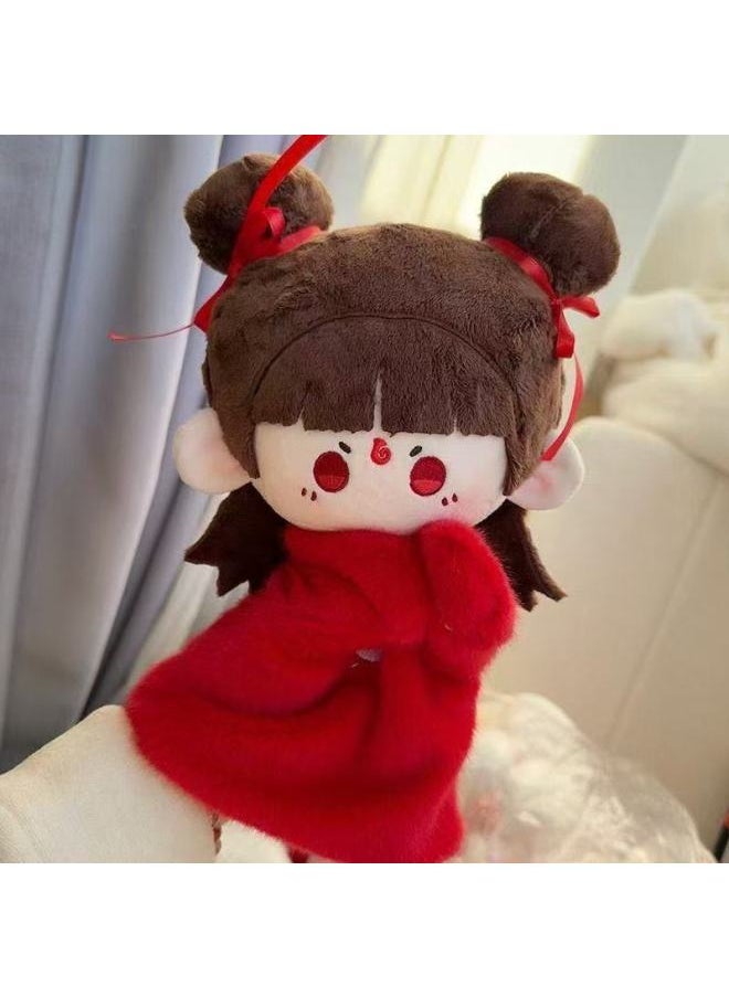 Explosions Toy Movie Which 2 Which Hand Puppet Ao C Hand Puppet Doll Plush Toy Plush Doll-Color:Hand Puppet Set (ao Bing + Ao Guang)-Height:25cm