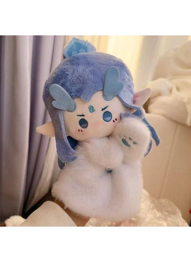 Explosions Toy Movie Which 2 Which Hand Puppet Ao C Hand Puppet Doll Plush Toy Plush Doll-Color:Hand Puppet Set (ao Bing + Ao Guang)-Height:25cm