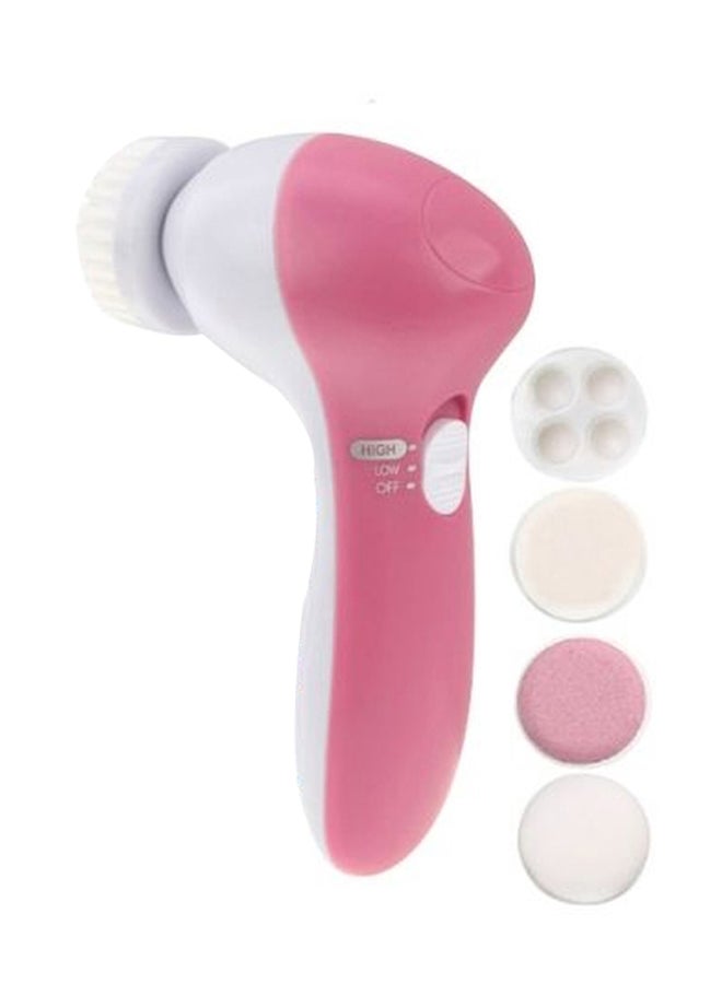 Electric Facial Cleanser Pink/White