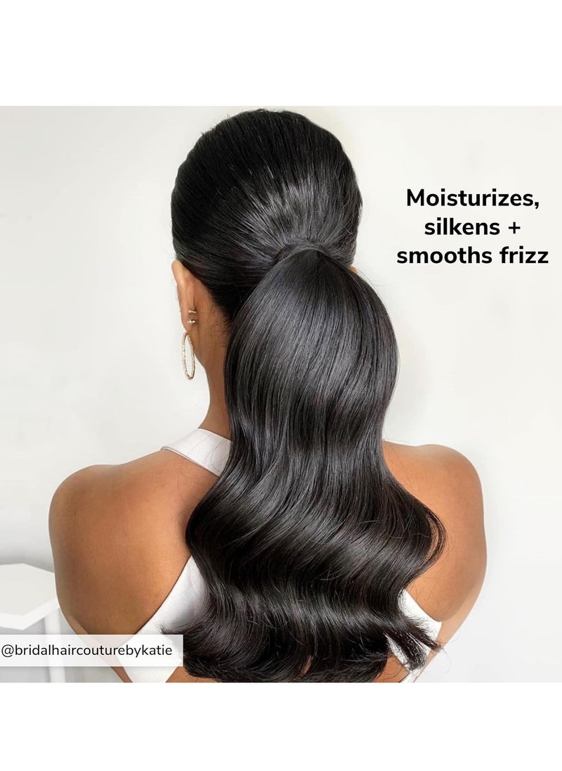 Pop + Lock Frizz Control + Glossing Serum – Anti-frizz serum with heat protection; Seals split ends; Moisturises; Silkens and shines dull, dehydrated hair