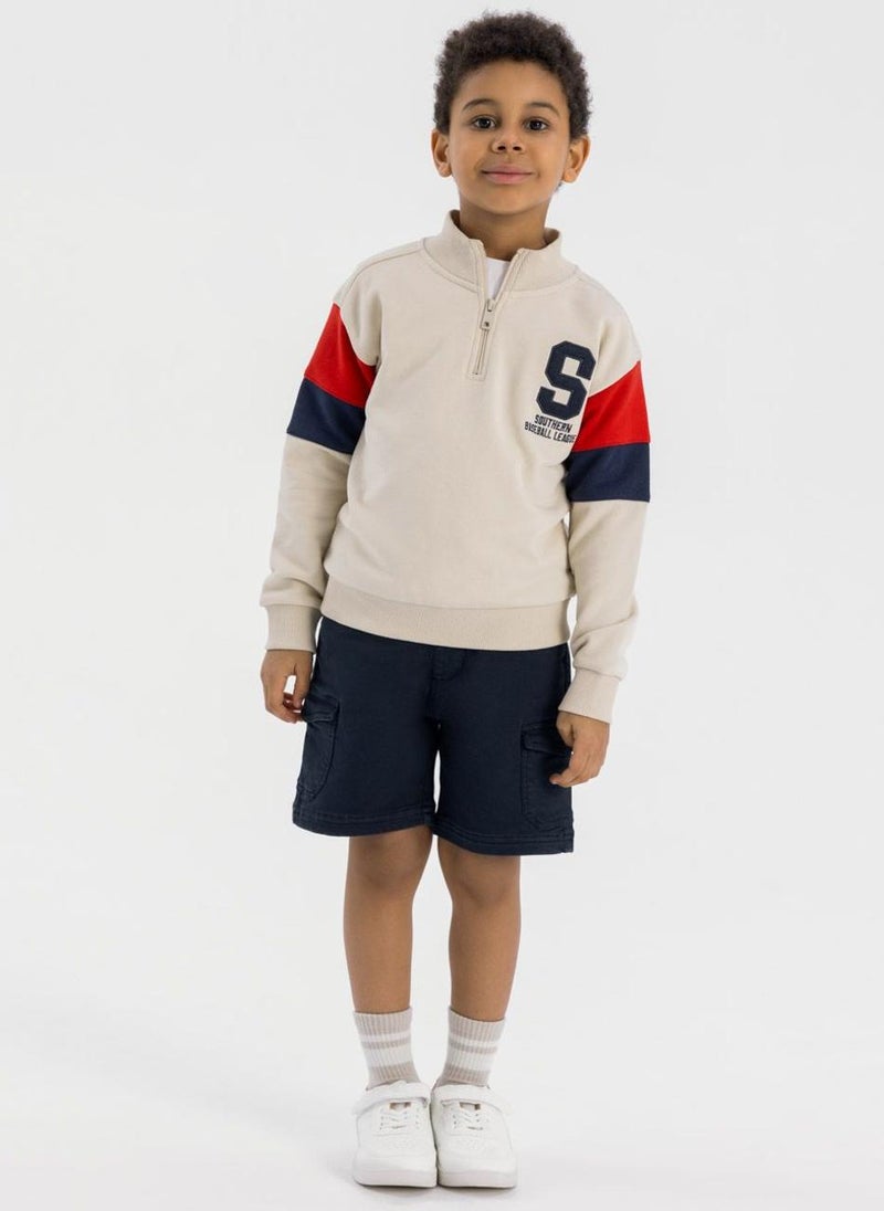 Kids Boys  Half Zip Jumper