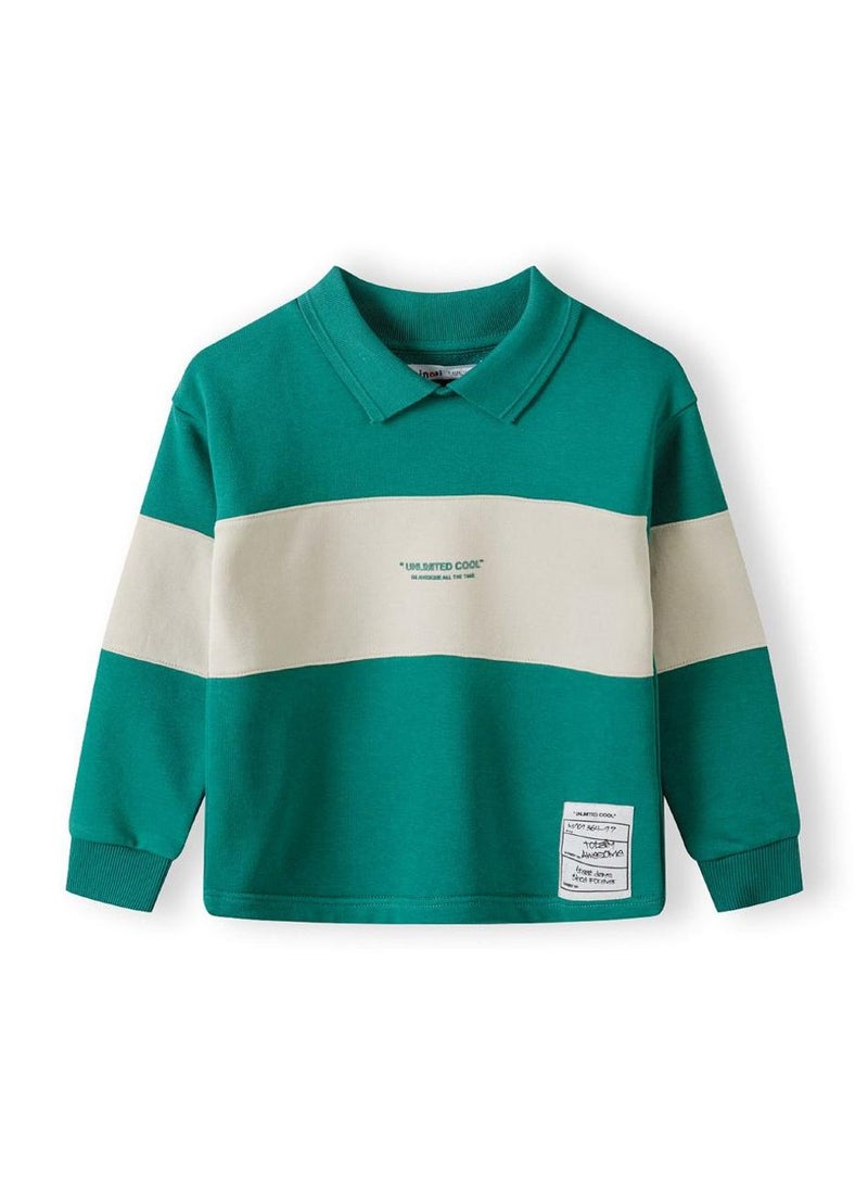 Kids Boys  Fleece Polo Jumper