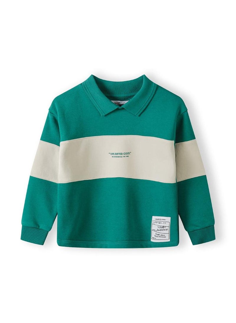 Kids Boys  Fleece Polo Jumper