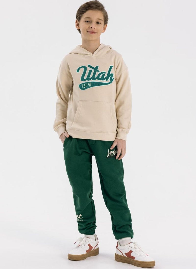 Kids Boys  Boys  Oversized Hoodie With Kangaroo Pocket