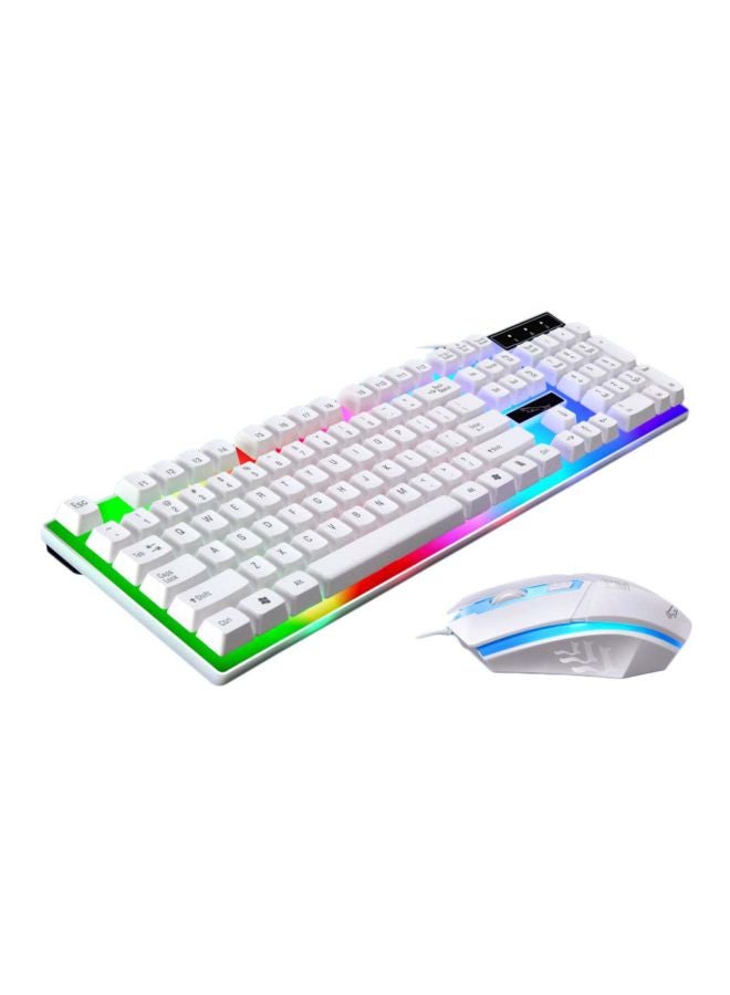 G21 Luminous USB Wired Gaming Mouse And Keyboard Set