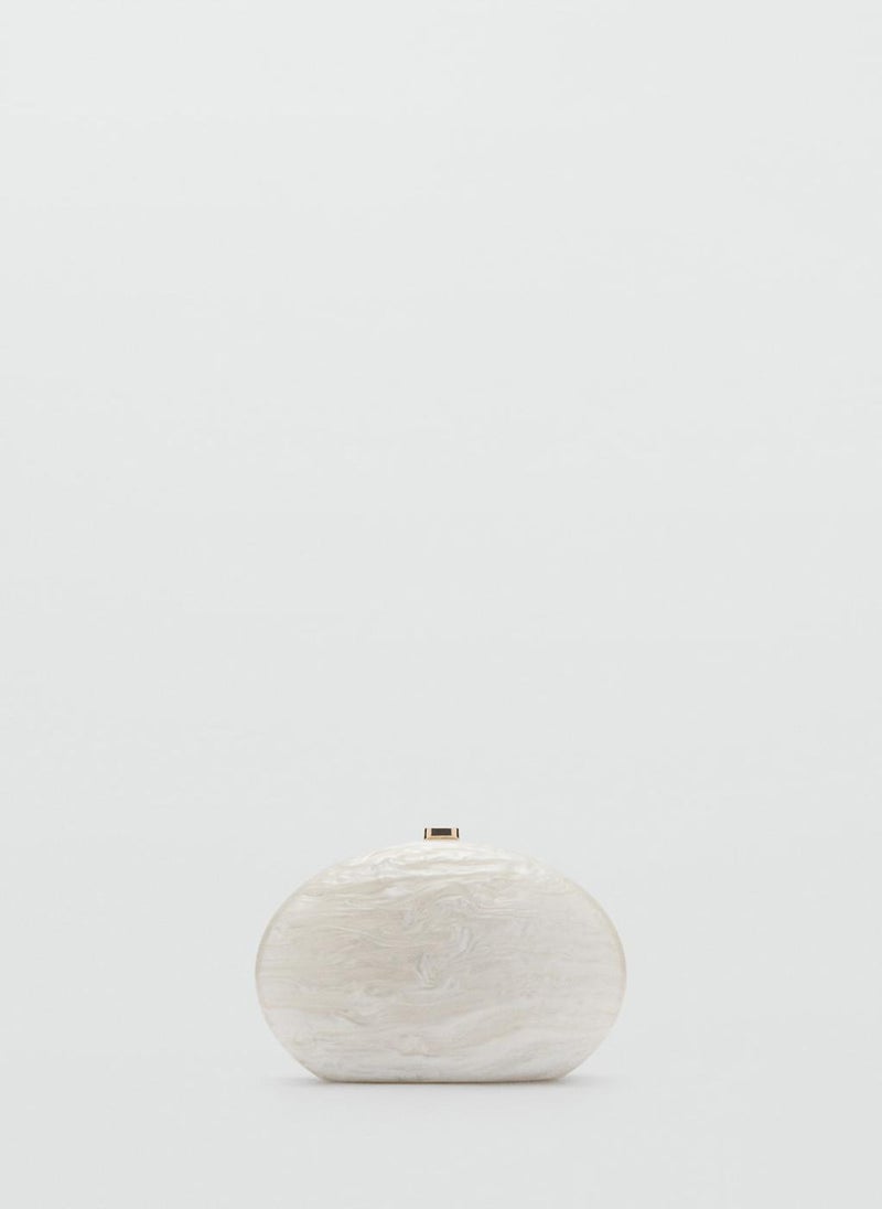 Oval Clutch Bag