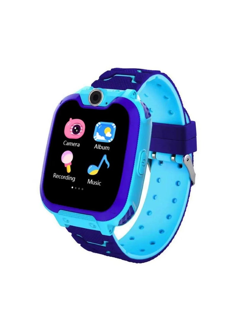 Kids Waterproof Anti-lost Smartwatch Blue