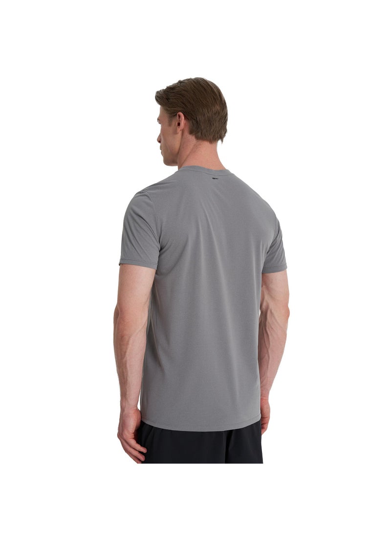 Athlex Men’s Motion Training T-Shirt Black EU 46 – Quick-Dry, Moisture-Wicking Sportswear with Flat Seams for Gym Workouts & Outdoor Activities