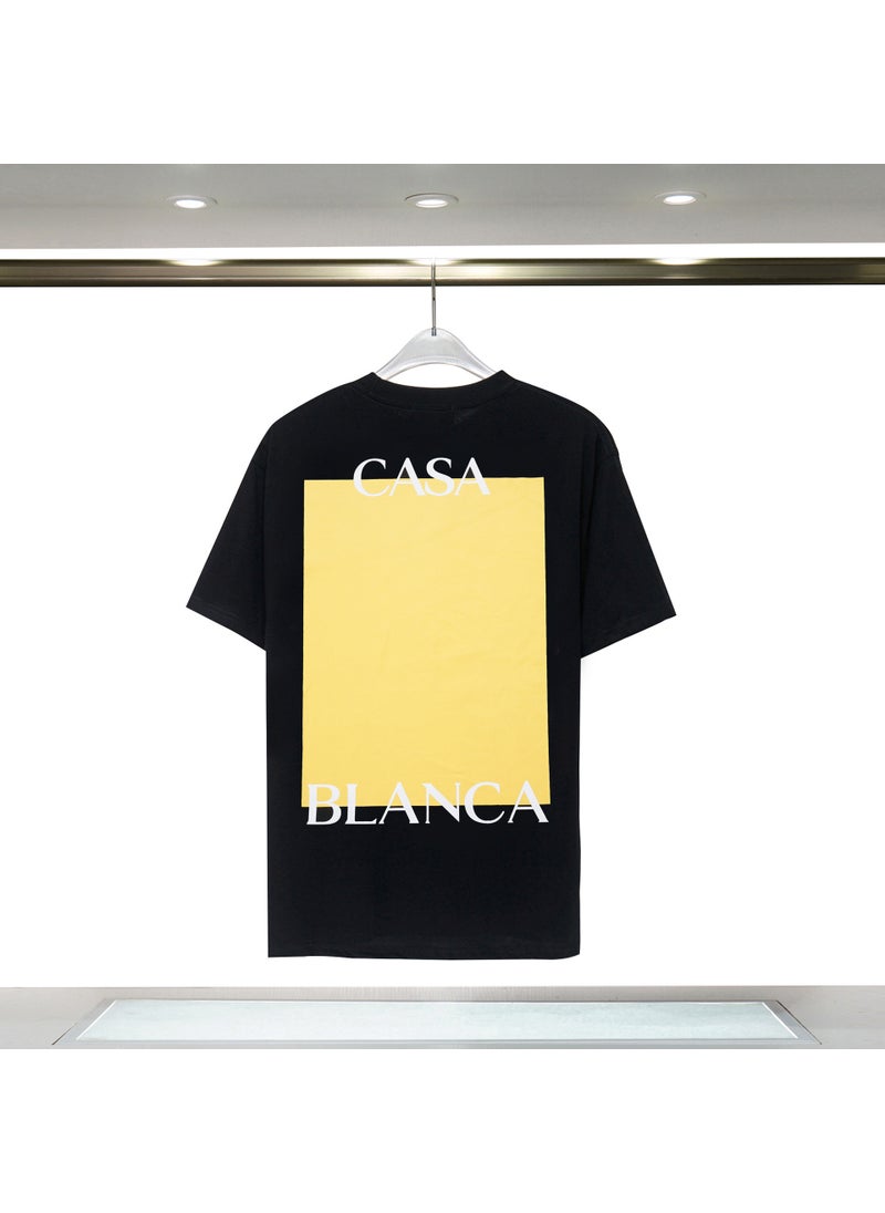 Casablanca Cotton Letter Print Tee Unisex 6 (digital printing)