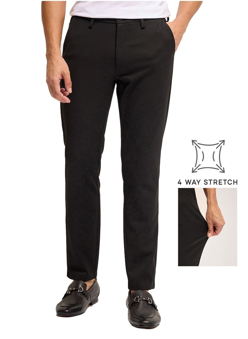 Men's Formal Trousers Classic Pants for Office Meetings Business Travel and Everyday Formal Wear Comfortable and Stylish