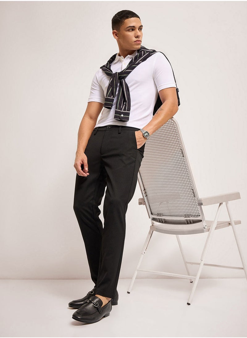 Men's Formal Trousers Classic Pants for Office Meetings Business Travel and Everyday Formal Wear Comfortable and Stylish