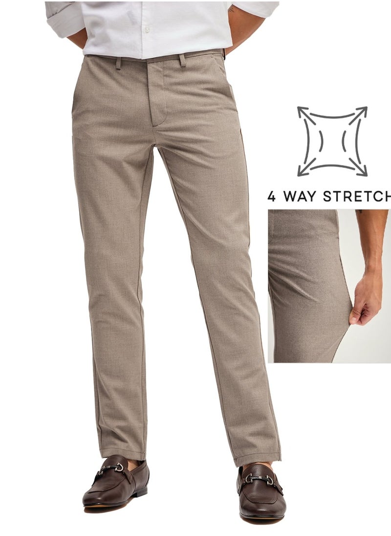Men's Formal Trousers Classic Pants for Office Meetings Business Travel and Everyday Formal Wear Comfortable and Stylish