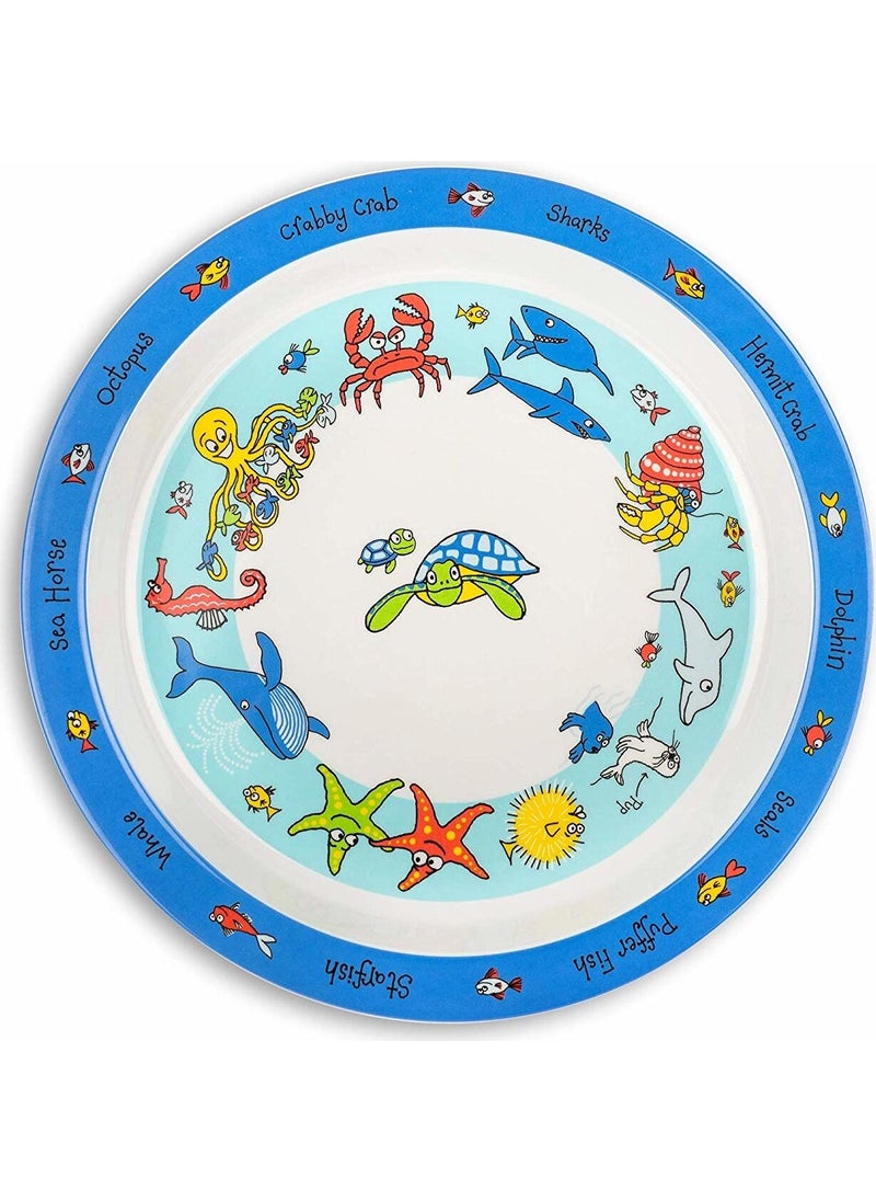 Melamine Plate - Ocean