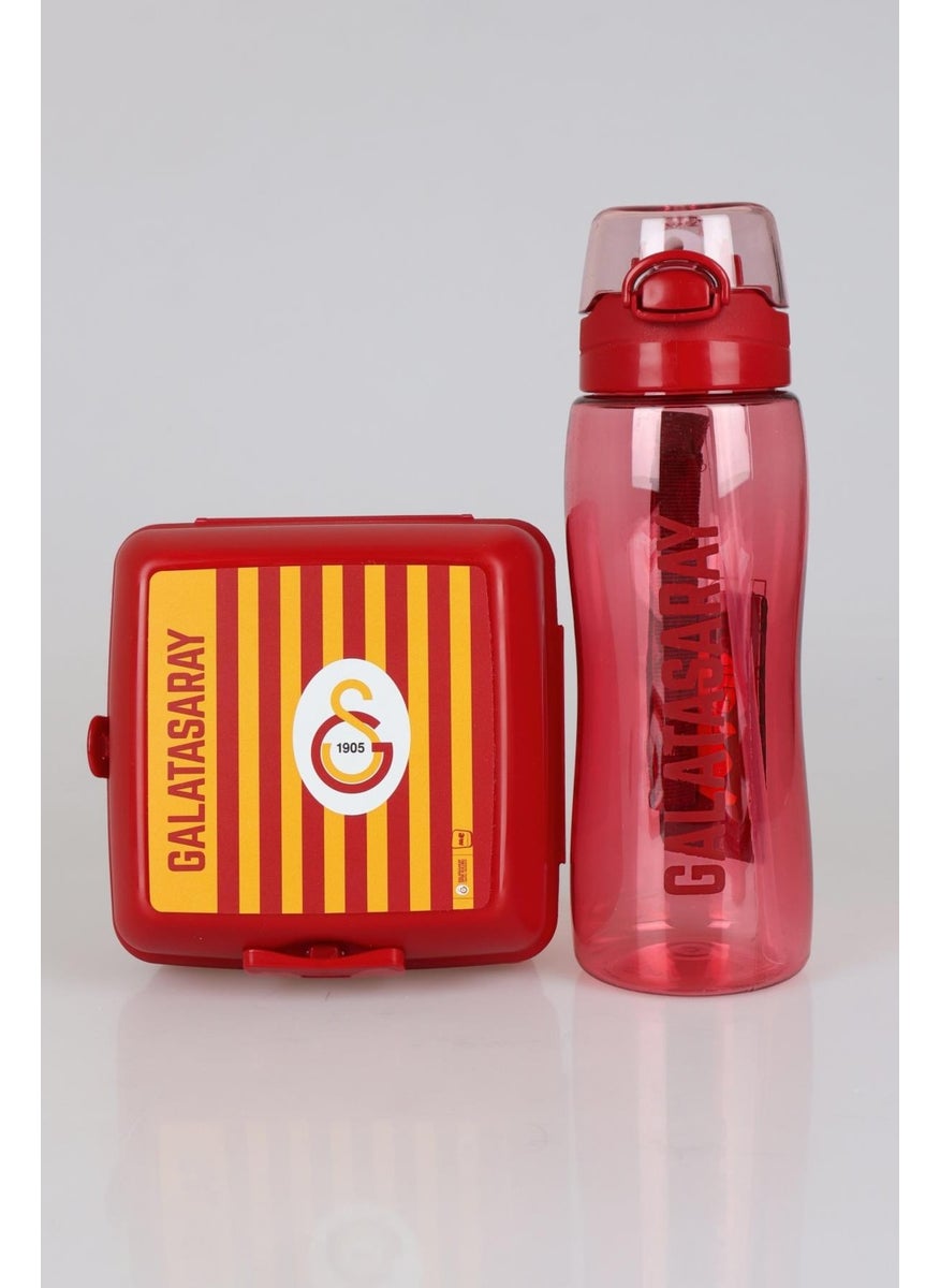 Dekomus New Season Licensed 700 ml Water Bottle and 2-Layer Lunch Box Set