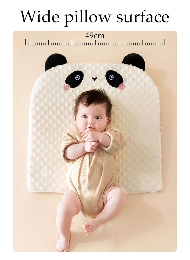 Baby Ramp Pad, Nursing Pillow, Anti-Vomiting Feeding Baby Pillow, Toddler Feeding Pillow, Sleeping Nursing Pillow, Children's Neck Support，Baby Nursing Crib Wedge Sleep Pillow