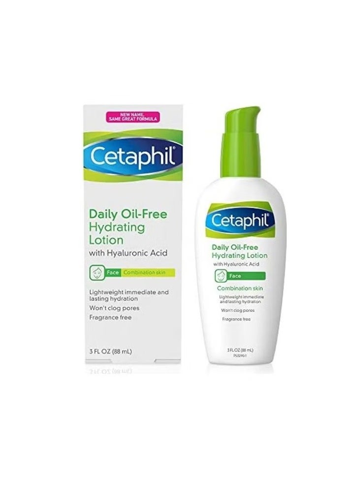 Oil-Free Hydrating Face Lotion with Hyaluronic Acid Green 88ml