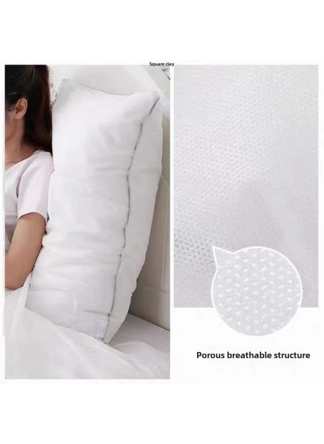 Disposable Pillowcase Sterile Household Pillow Cushion Towel Hospital Bed Pillow Towel Travel Hotel Pillowcase-Color:100 Disposable Pillowcases [single Fold]