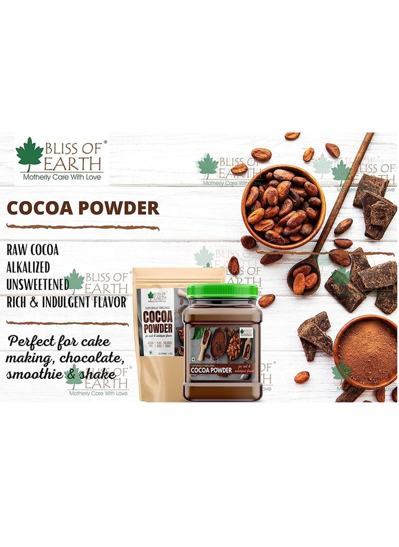 500gm Naturally Organic Indonesian Cocoa Powder for Chocolate Cake Making & Chocolate Drink Unsweetened