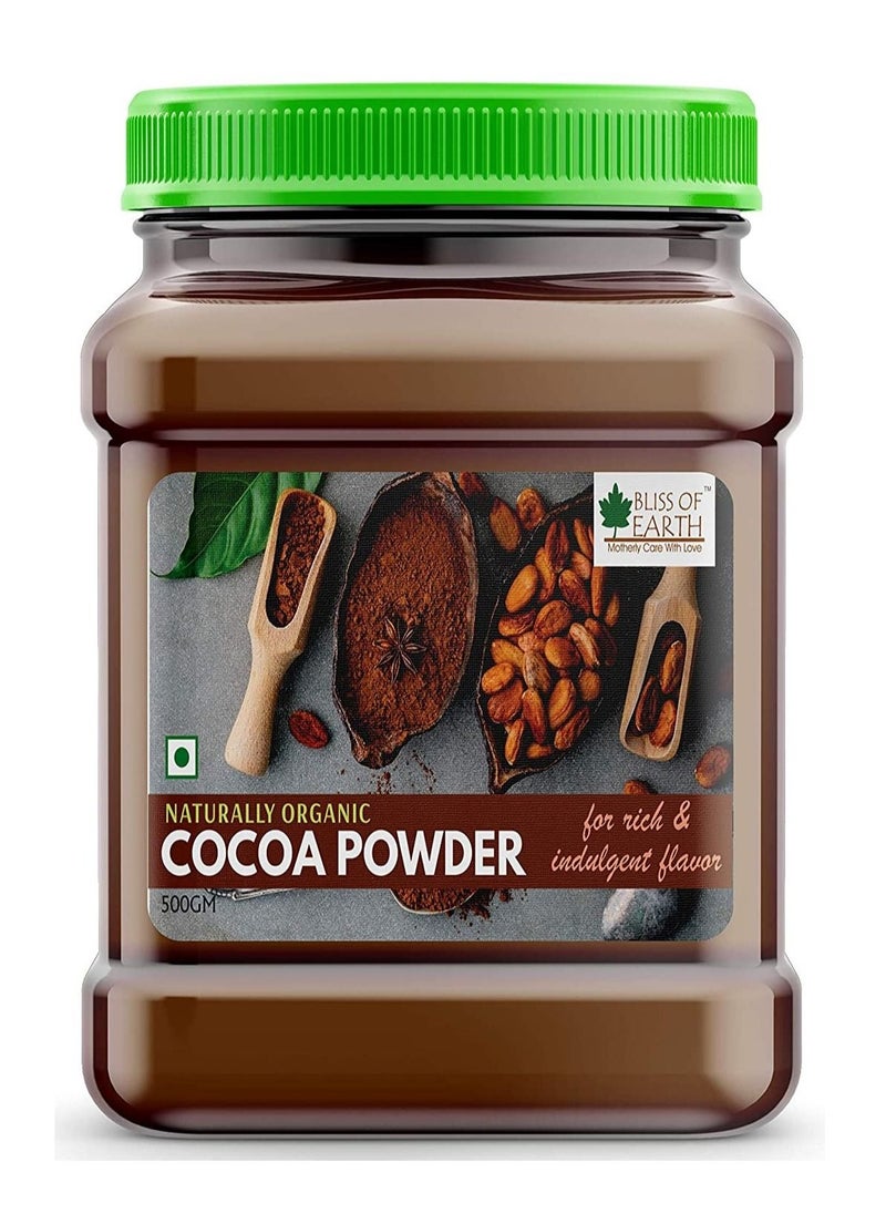 500gm Naturally Organic Indonesian Cocoa Powder for Chocolate Cake Making & Chocolate Drink Unsweetened