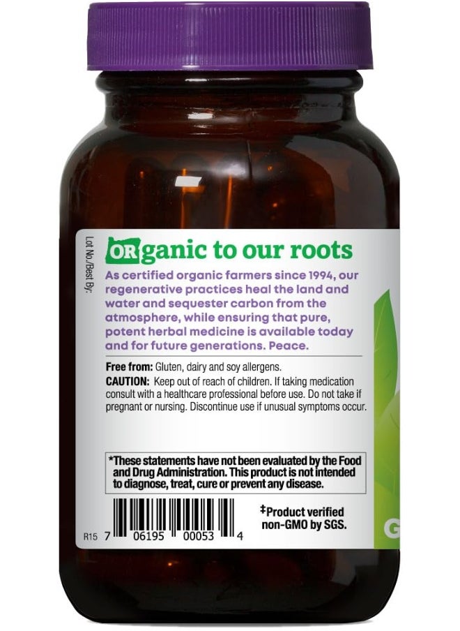 Saw Palmetto Organic Capsules, 90 Count vegetarian capsules, 1170mg