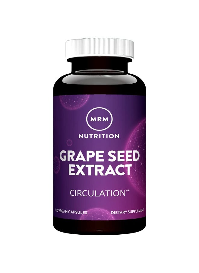 Nutrition Grape Seed Extract | Circulation | Antioxidants | Anti-agning | Gluten Free + Vegan | 100 Servings