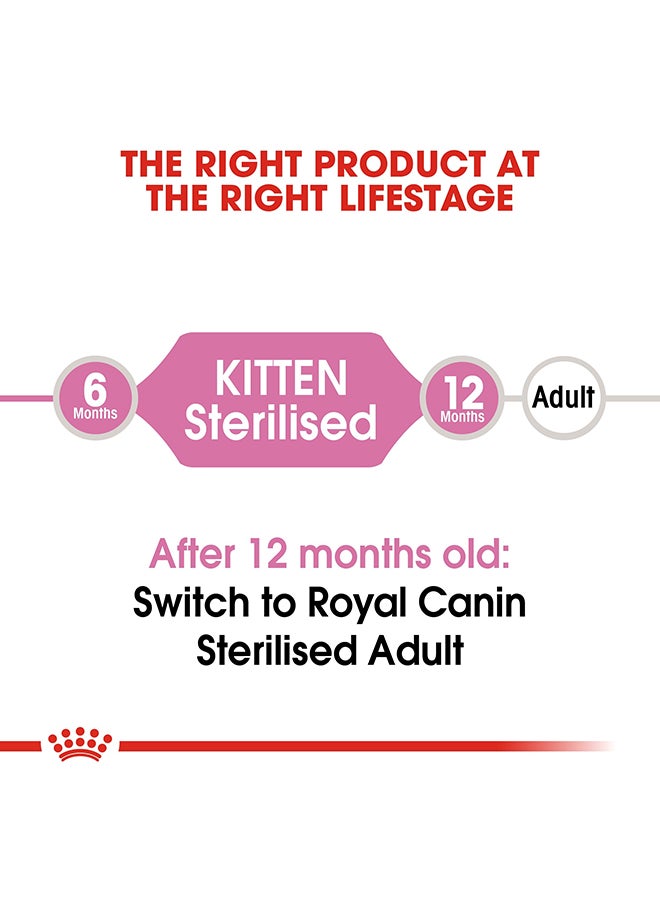 Feline Health Nutrition Kitten Sterilised