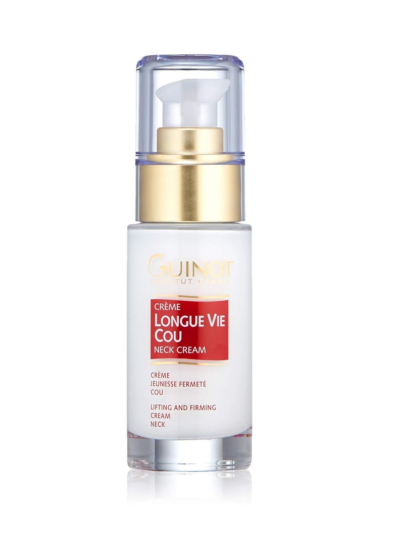 Guinot Longue Vie Neck Lifting and Firming Cream, 0.88 Ounce (Pack of 1)