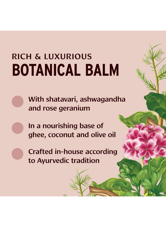 Banyan Botanicals Beauty Balm - USDA Certified Organic, 4 oz - Shatavari & Rose Geranium to Moisturize & Soften Skin