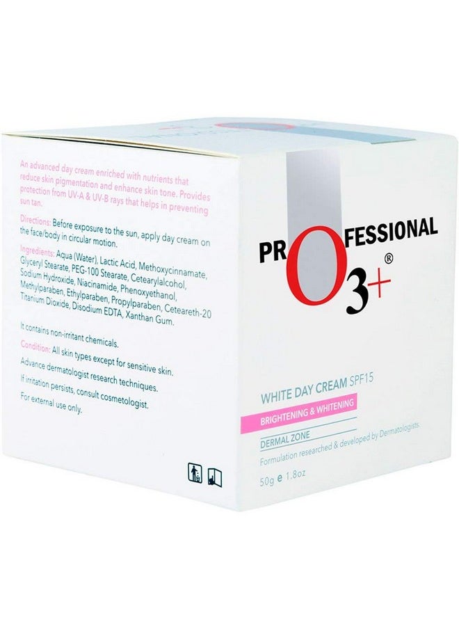 O3+ Spf 15 Day Cream - 50Ml (3 Inch), White
