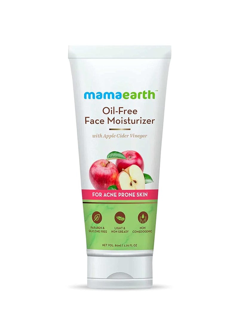 Mamaearth Oil-Free Moisturizer For Face With Apple Cider Vinegar For Acne Prone Skin 80 ml