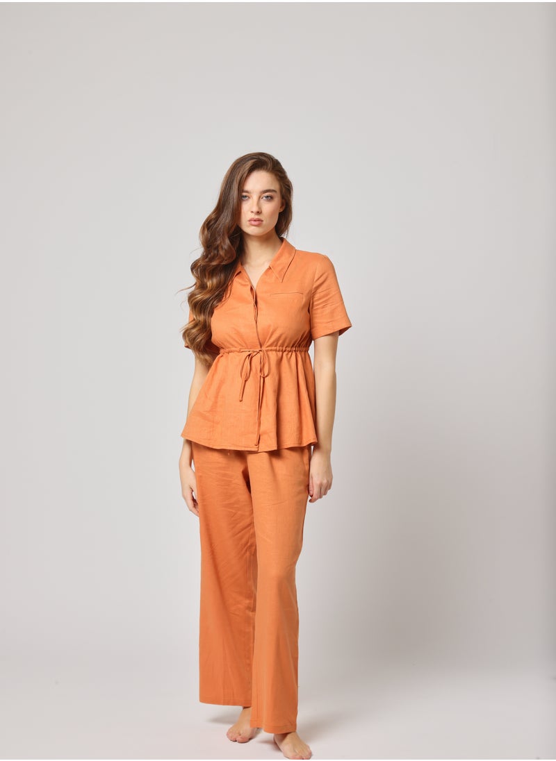 Ashita Fernandes Khwaab Trouser – A Dream in Earthy Elegance