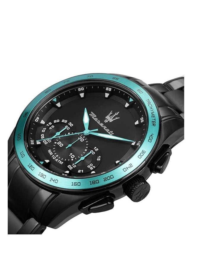 Aqua Edition Men's Watch, Quartz Movement, Chronograph