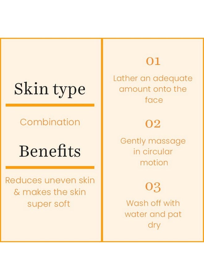 O3+ Vitamin C Face Wash for Glowing Skin and deep cleanses and unifies skin tone