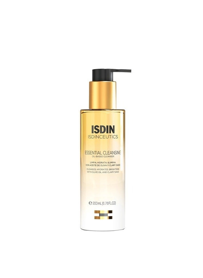Ceutics Essential Cleansing Oil Based Cleanse Hydrates and Brightens with Olive Oil and Clary Sage 200ml