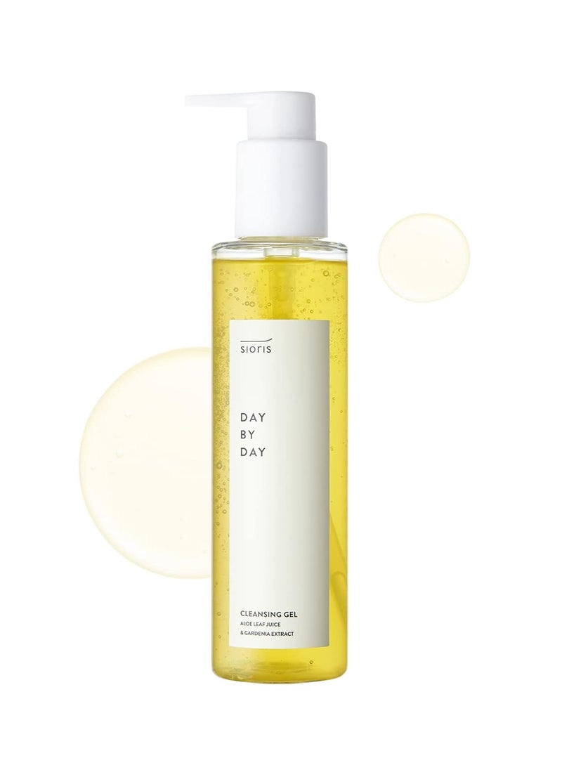 SIORIS day by day cleansing gel 507floz organic citrus water and sugar beet remove makeup residue with 564ph formula and hydrating cleansing gel for sensitive skin
