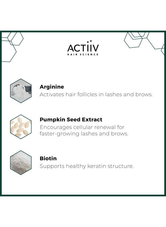 ACTIIV Amplify Lash + Brow Enhancing Serum, 0.1 fl. oz.