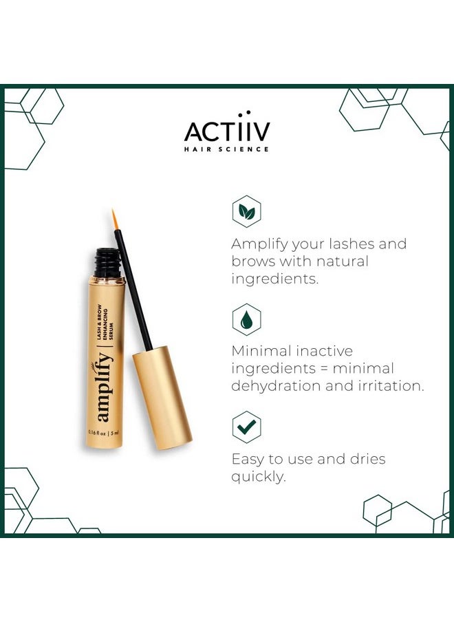 ACTIIV Amplify Lash + Brow Enhancing Serum, 0.1 fl. oz.