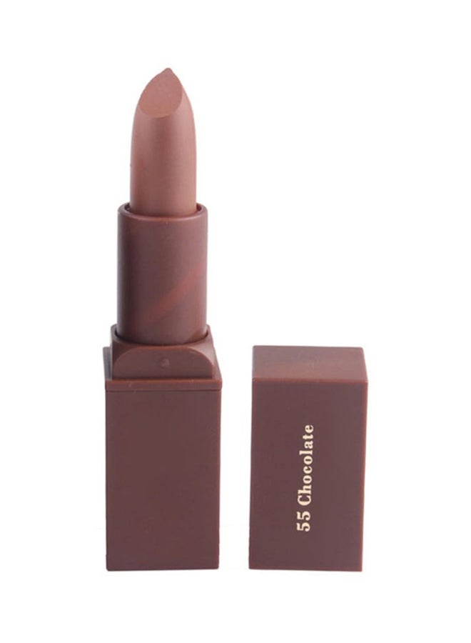 Moisturized Matte Lipstick 55 Chocolate