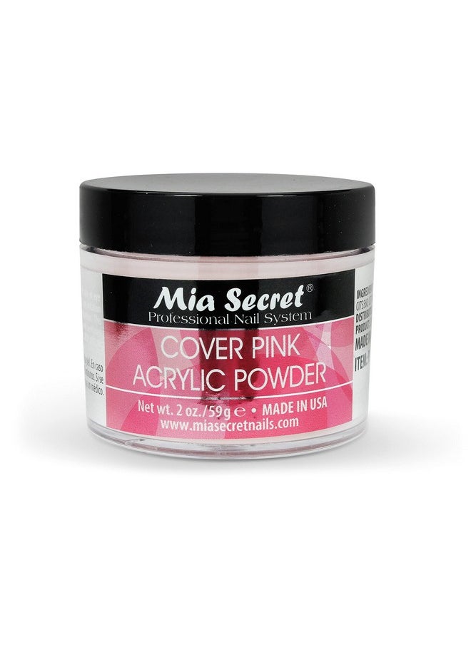 Mia Secret Cover Pink Acrylic Powder 2 Ounce
