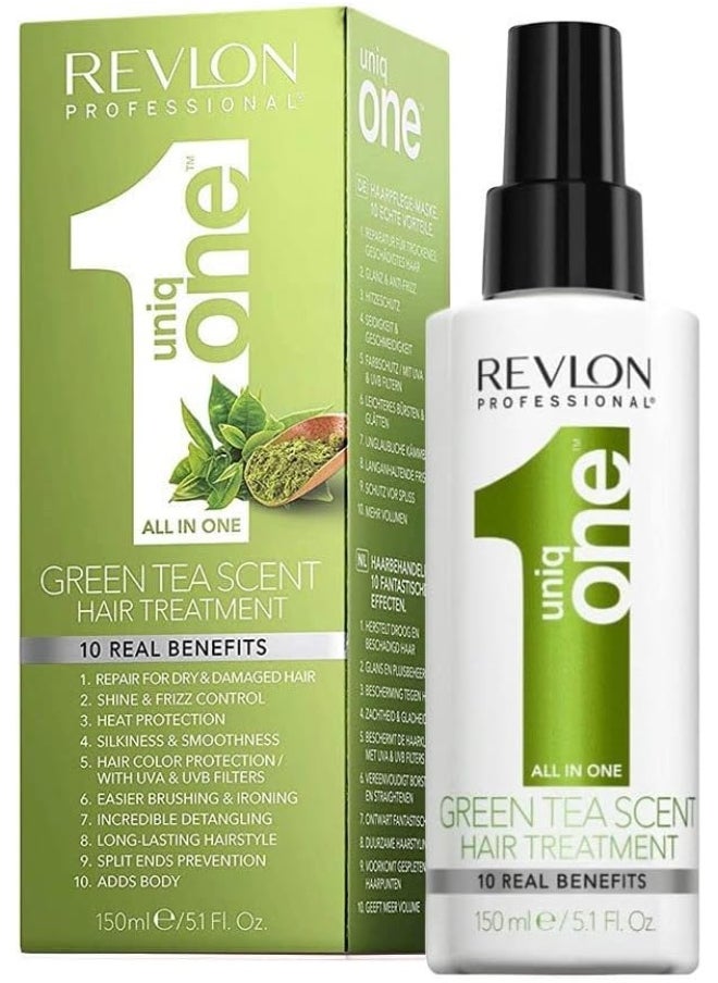 Revlon Uniq One Green Tea Scent Hair Treatment For Unisex 5.1 Oz Treatment