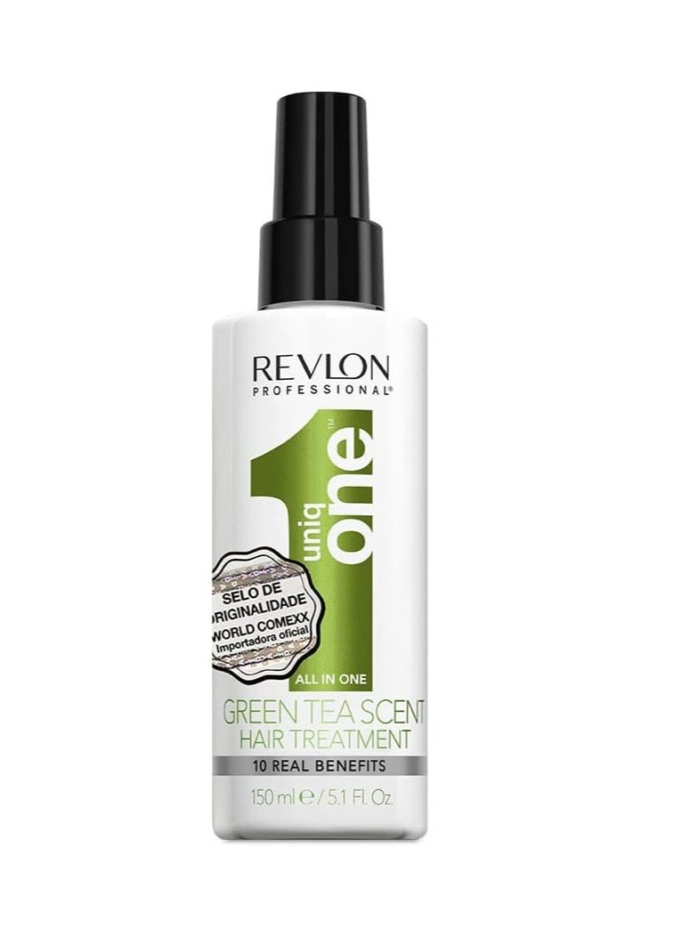 Revlon Uniq One Green Tea Scent Hair Treatment For Unisex 5.1 Oz Treatment