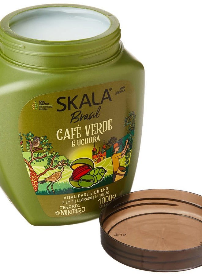 Cafe Verde Hair Cream/Crema De Peinar 35 Ounce / 1000g