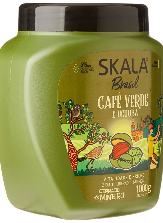 Cafe Verde Hair Cream/Crema De Peinar 35 Ounce / 1000g