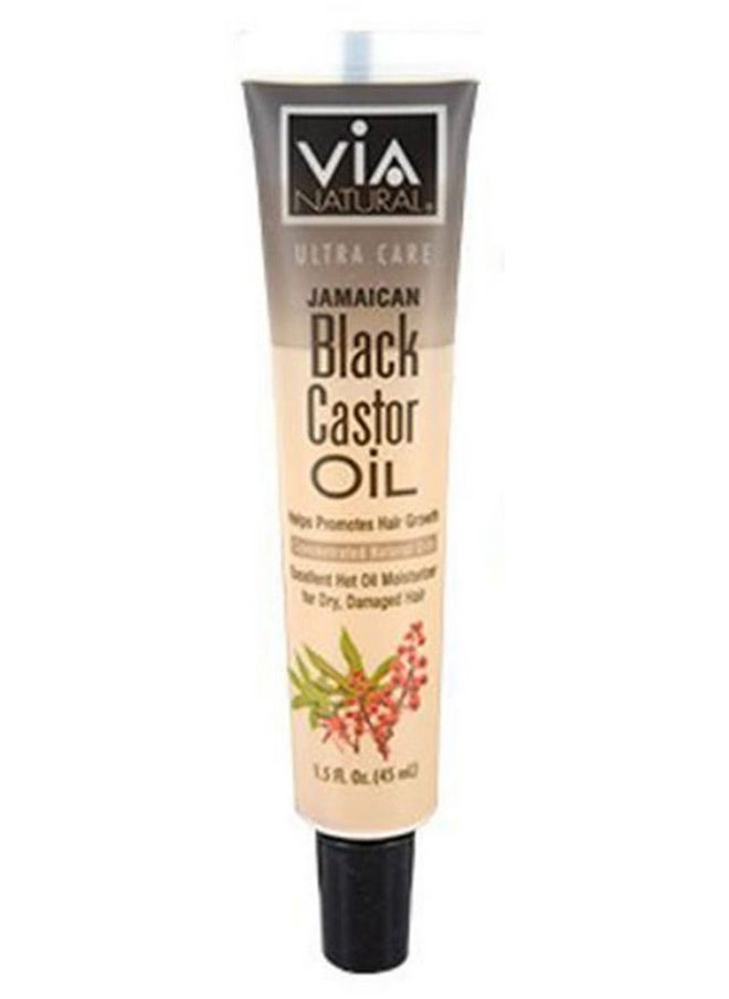 VIA NATURAL ULTRA CARE JAMAICAN BLACK CASTOR OIL 1.5OZ (3 PACK)