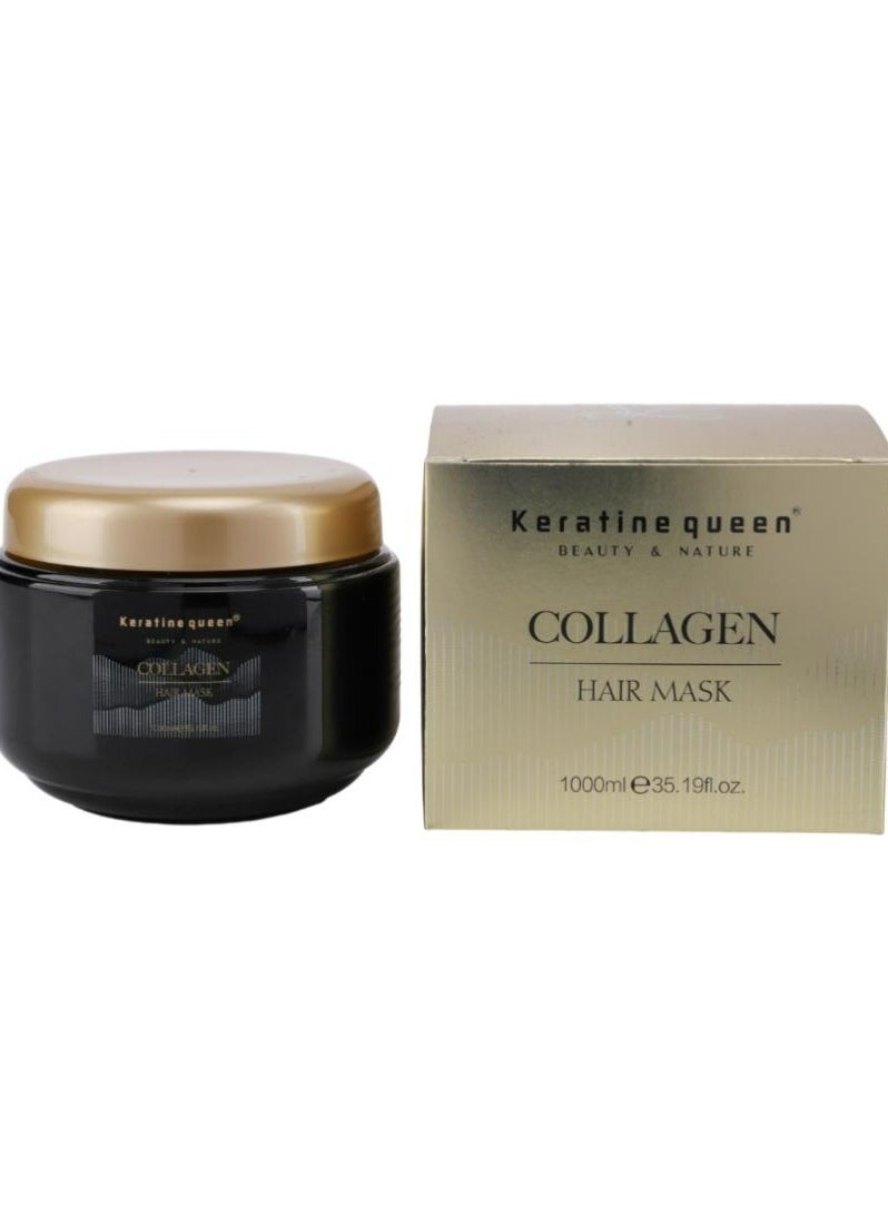 Sulfat Free Moisturizing Collagen Brazilian Gold Hair Mask 1000 ML