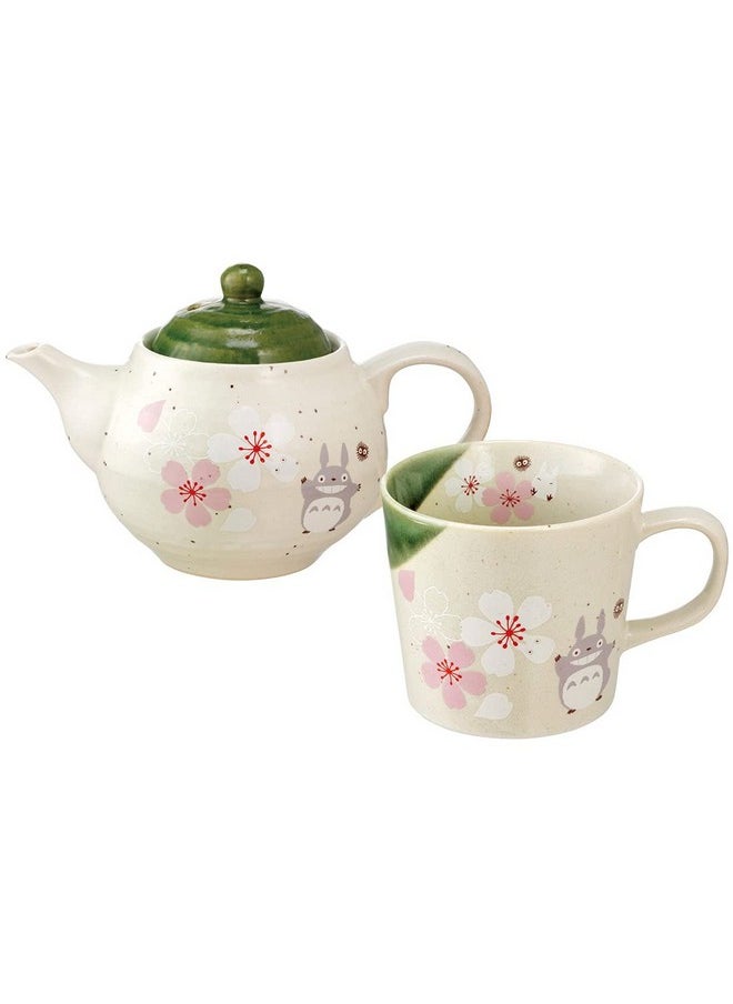Studio Ghibli - My Neighbor Totoro - Sakura/Cherry Blossom, Skater Traditional Japanese Porcelain Dish Series - Mug