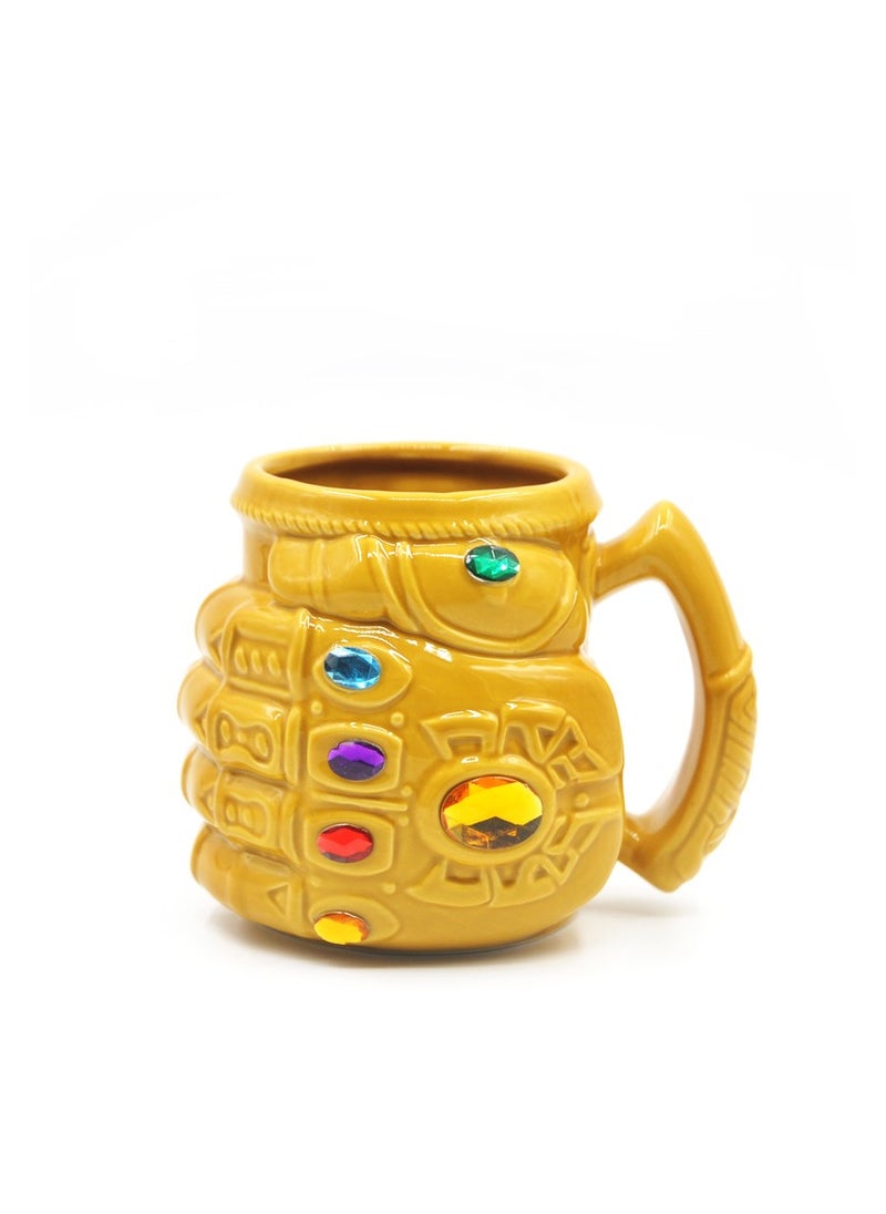 Anime three-dimensional glove fist cup large-capacity water cup/Thanos glove fist cup
