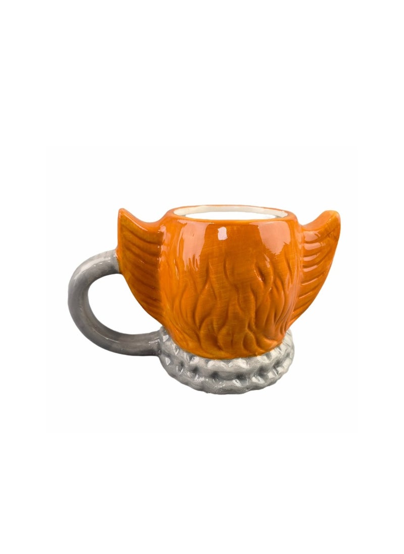 3D clown mug, ghost night, terror hood, escape movie, surrounding water cup.