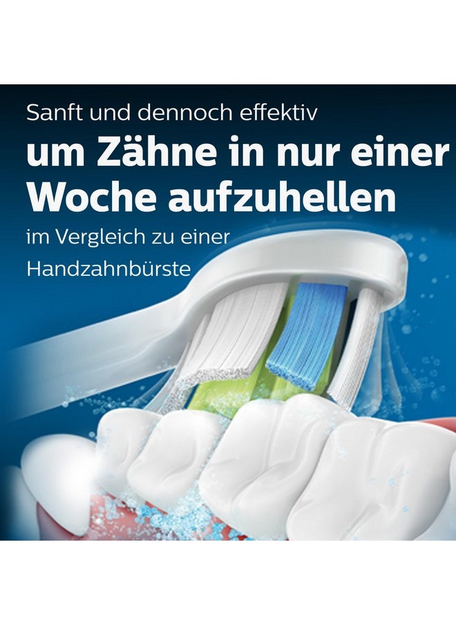 Philips Sonicare Original W2 Optimal White Standard Sonic Toothbrush Heads - 4 Pack in White (Model HX6064/10)